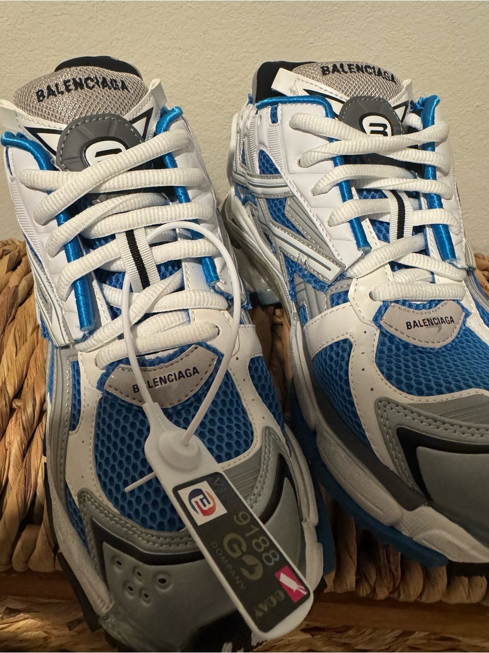 Balenciaga Runner Sneaker (Blue/White)